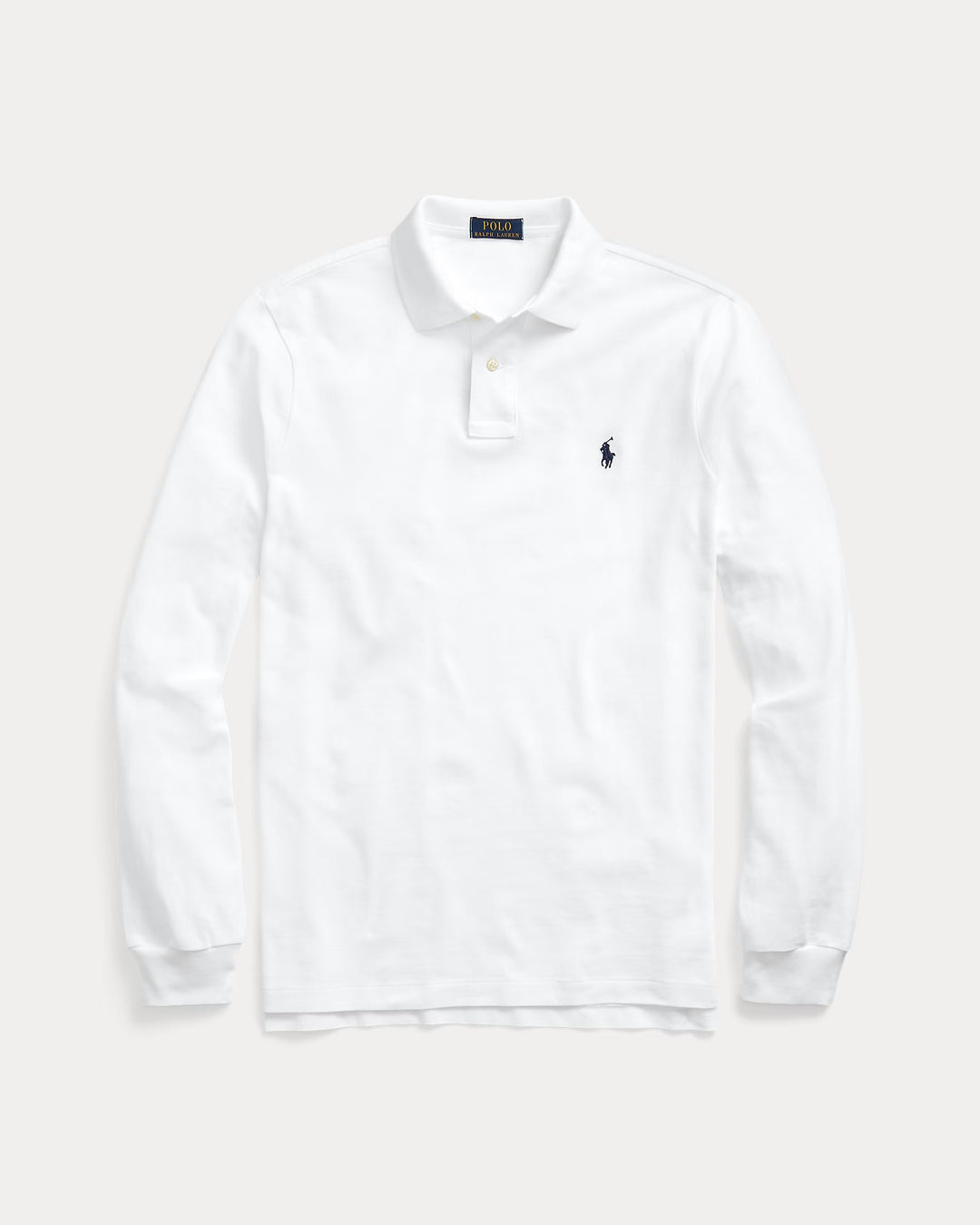 Ralph Lauren Mesh Long-Sleeve Polo Shirt – All Fits