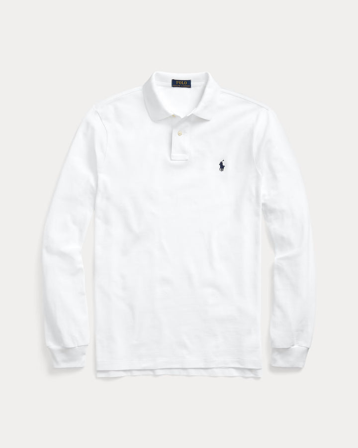 Ralph Lauren Mesh Long-Sleeve Polo Shirt – All Fits