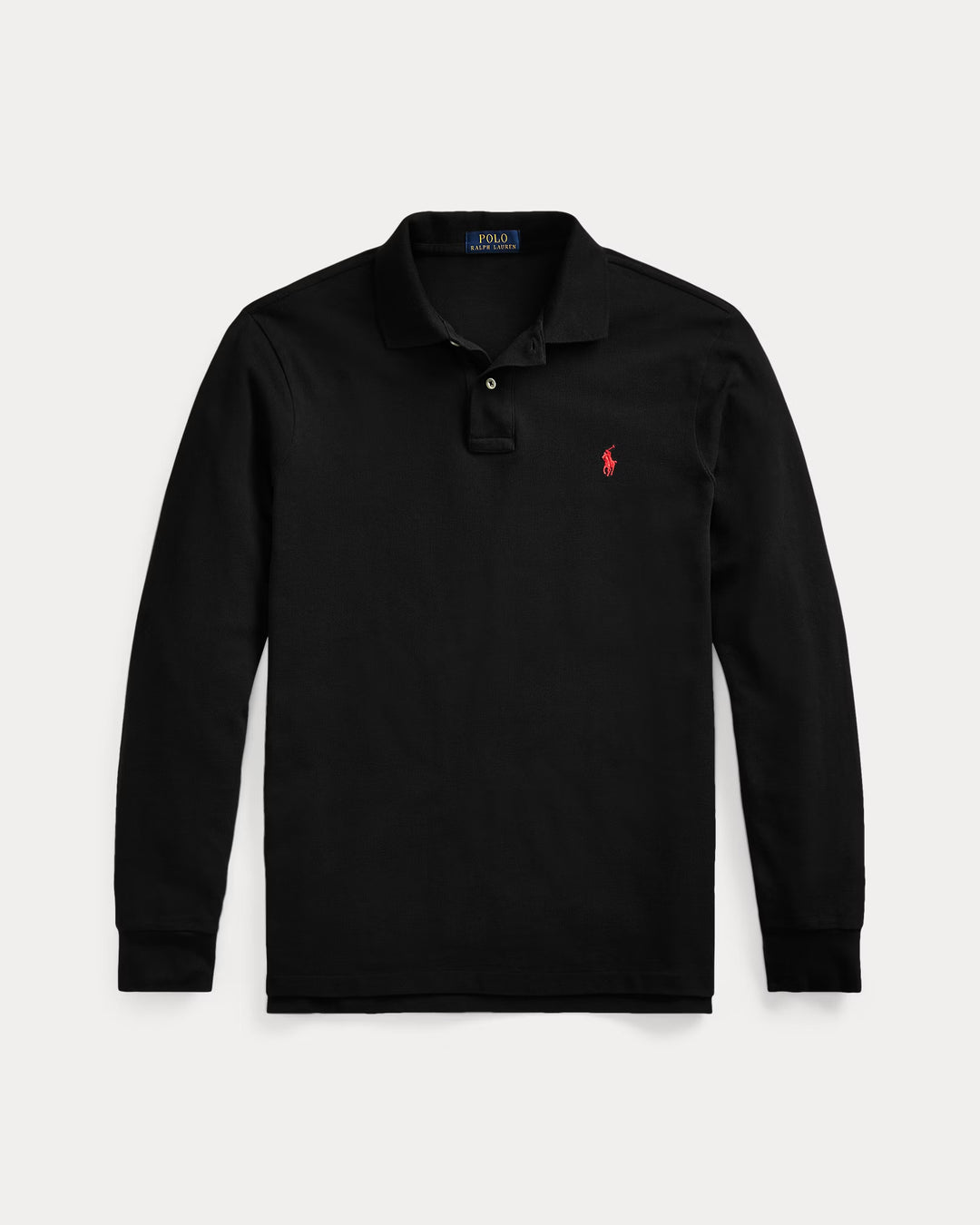 Ralph Lauren Mesh Long-Sleeve Polo Shirt – All Fits