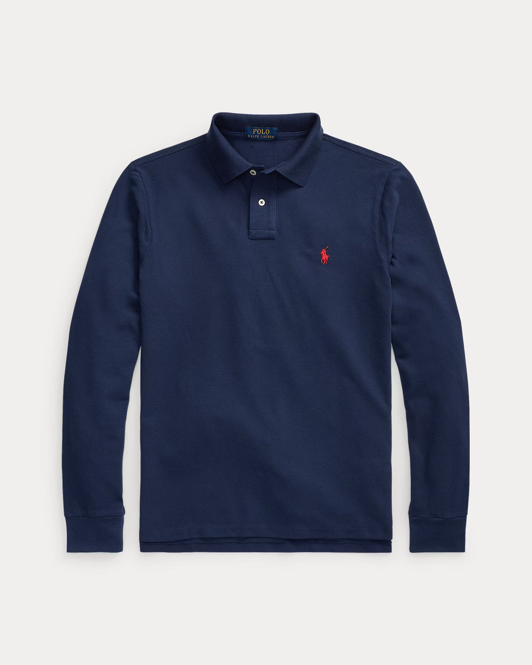 Ralph Lauren Mesh Long-Sleeve Polo Shirt – All Fits