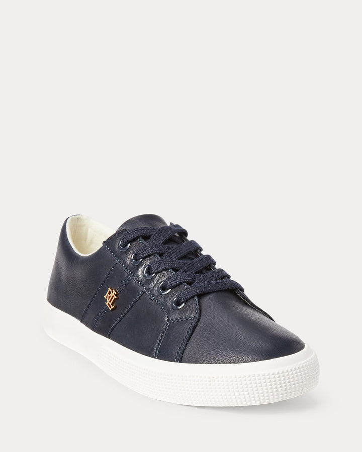Ralph Lauren Janson II Nappa Leather Sneaker