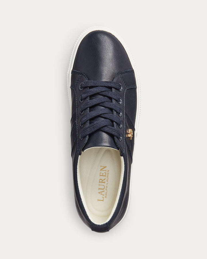 Ralph Lauren Janson II Nappa Leather Sneaker