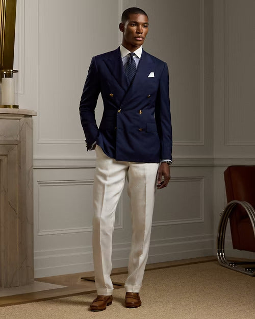 Ralph Lauren Bengal-Stripe French Cuff Shirt