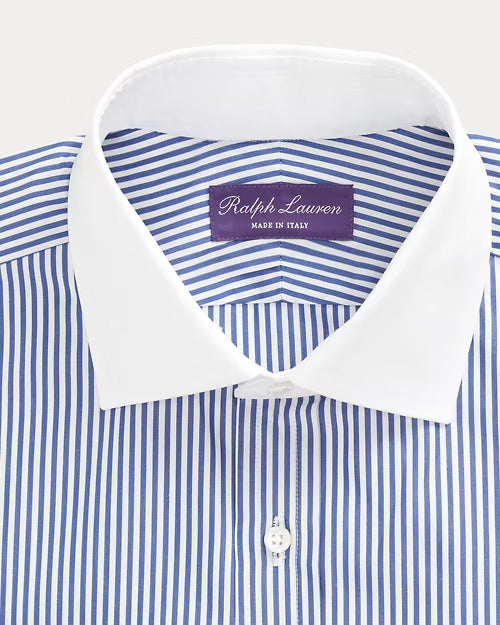 Ralph Lauren Bengal-Stripe French Cuff Shirt