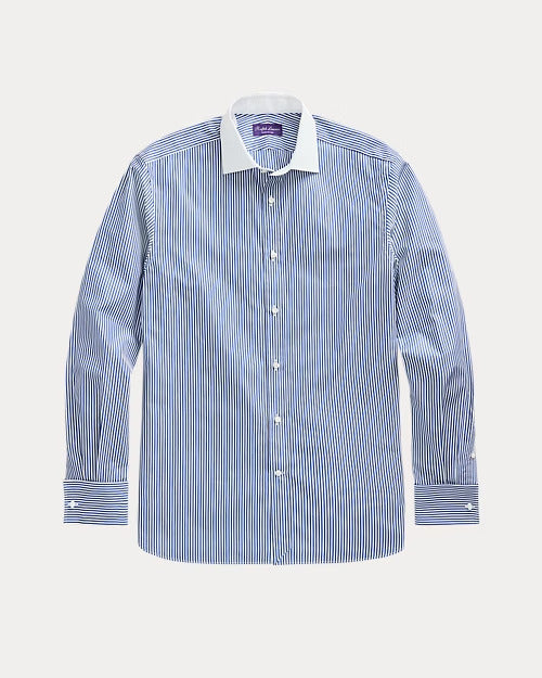Ralph Lauren Bengal-Stripe French Cuff Shirt