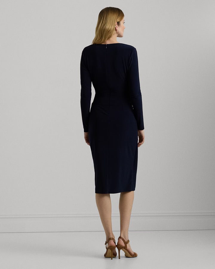 Ralph Lauren Buckled Jersey Dress