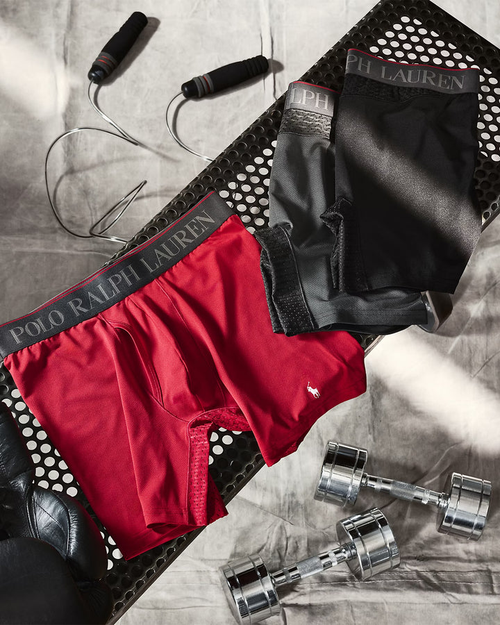 Ralph Lauren 4D-Flex Performance Air Boxer Brief Pack