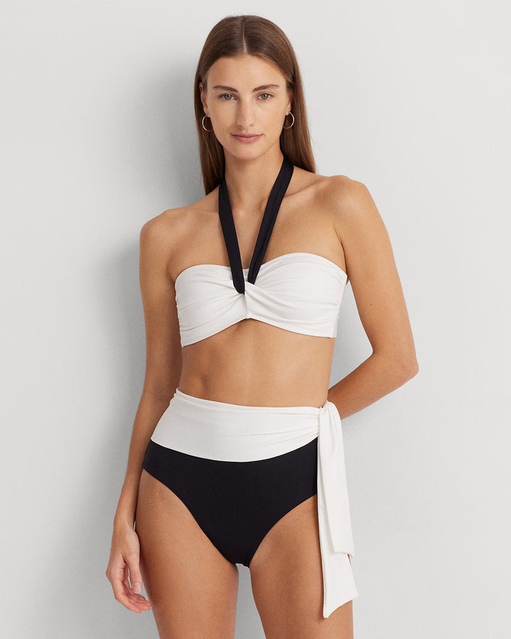 Ralph Lauren Twisted-Front Bandeau Top