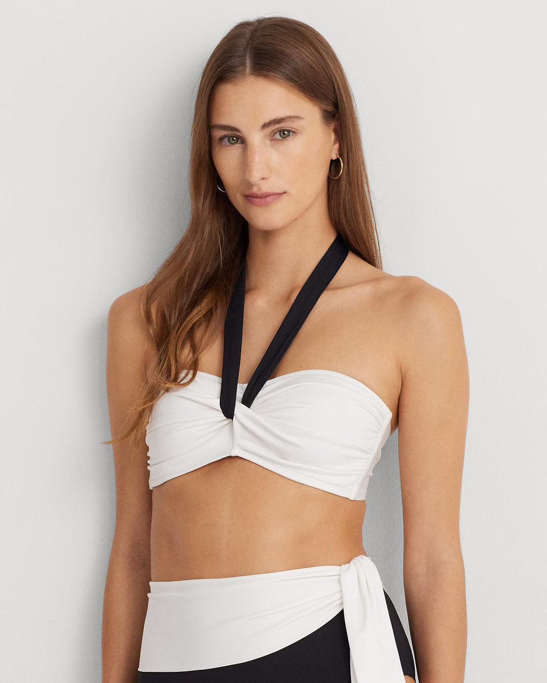 Ralph Lauren Twisted-Front Bandeau Top