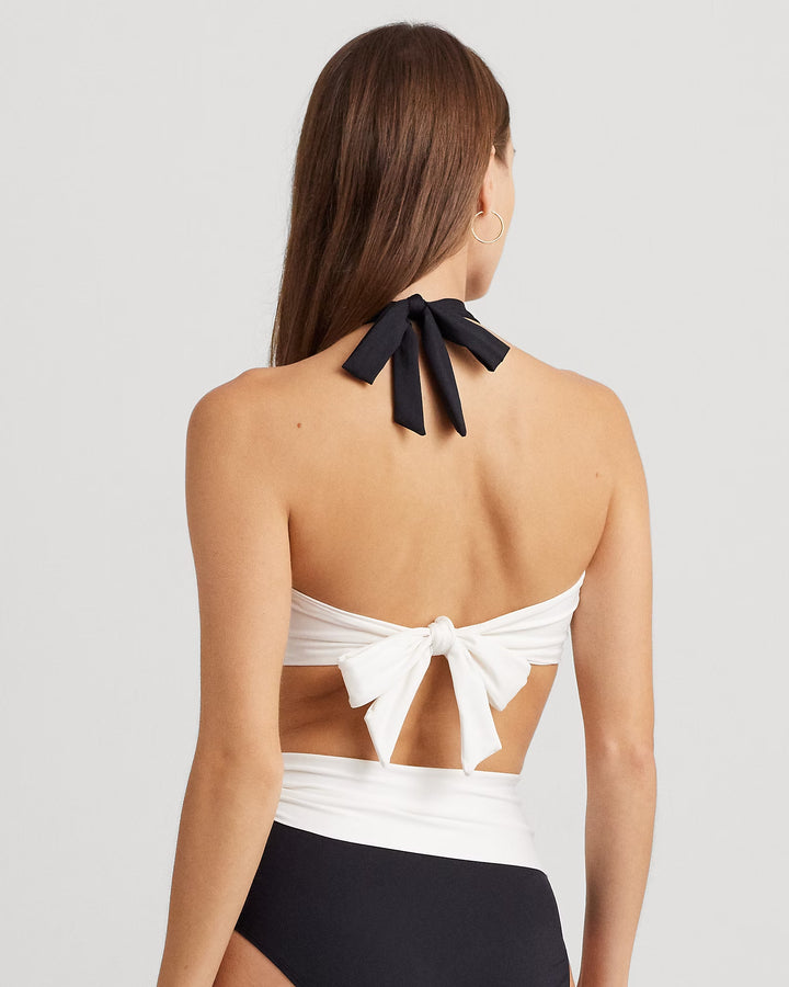 Ralph Lauren Twisted-Front Bandeau Top