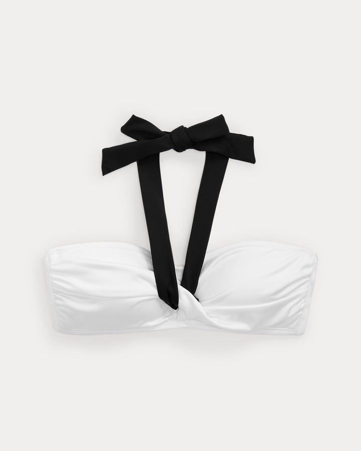 Ralph Lauren Twisted-Front Bandeau Top