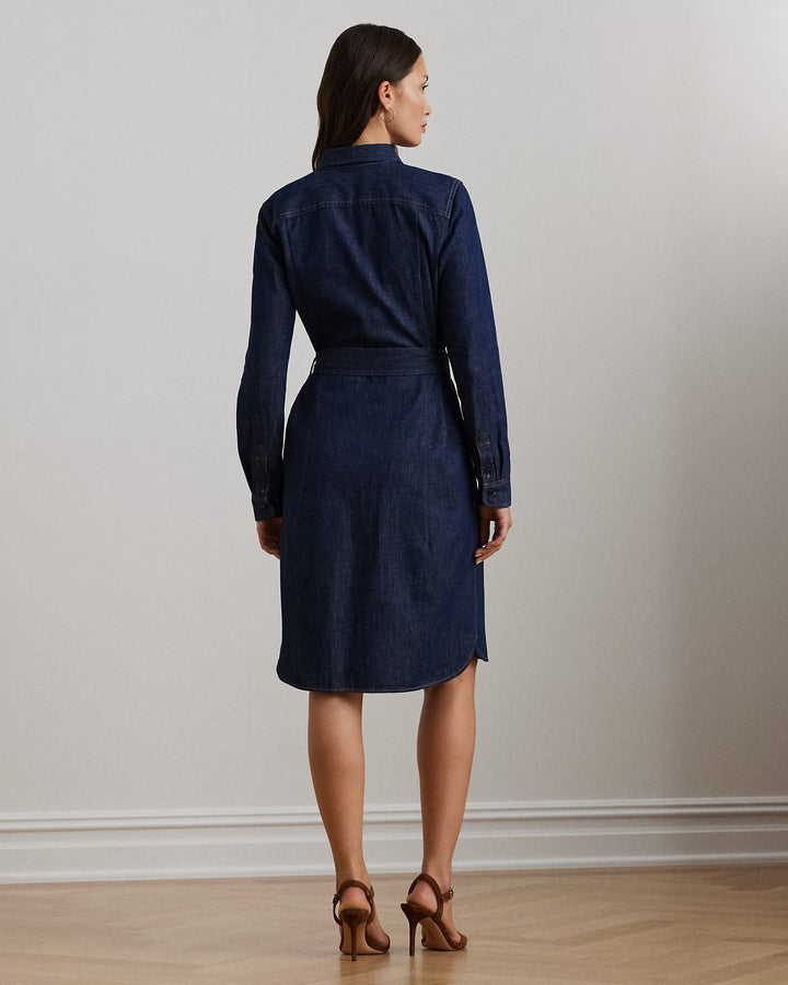 Ralph Lauren Belted Denim Shirtdress