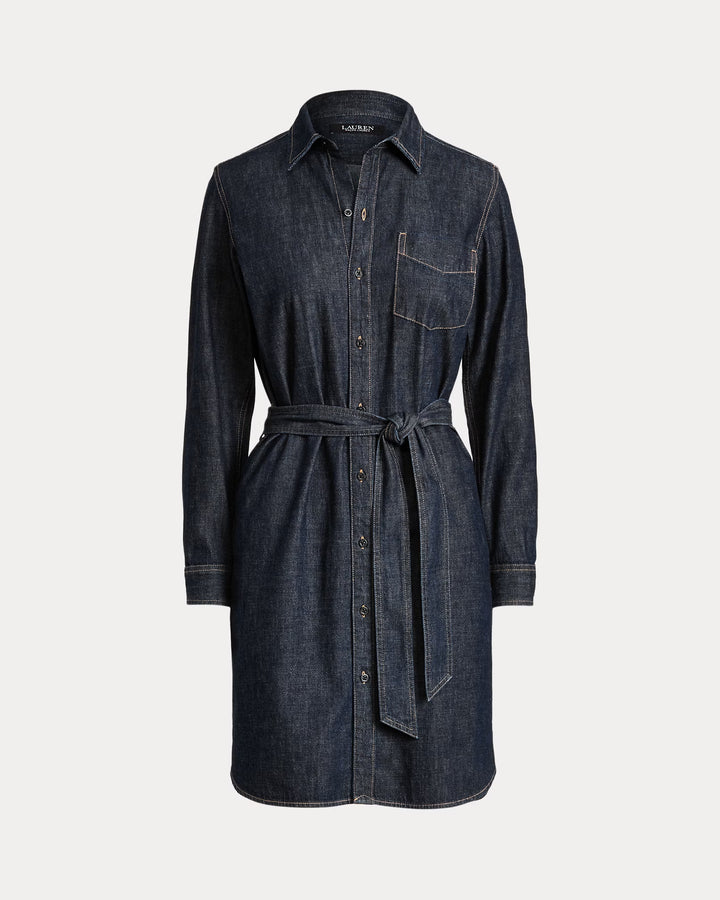 Ralph Lauren Belted Denim Shirtdress