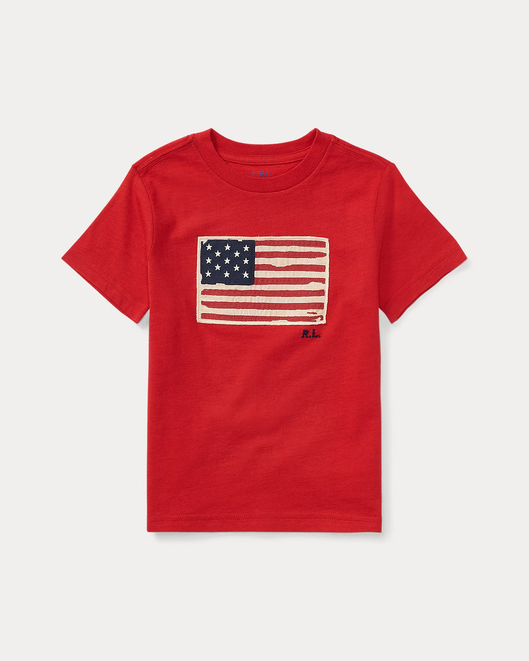 Ralph Lauren Flag Cotton Jersey Tee