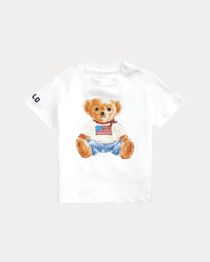 Ralph Lauren Polo Bear Cotton Jersey Tee