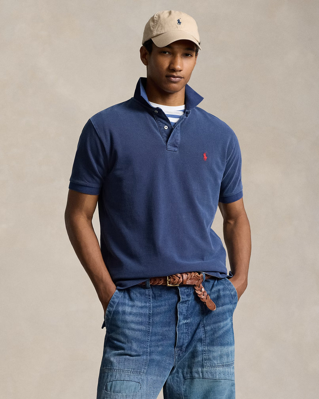 Ralph Lauren Original Fit Mesh Polo Shirt