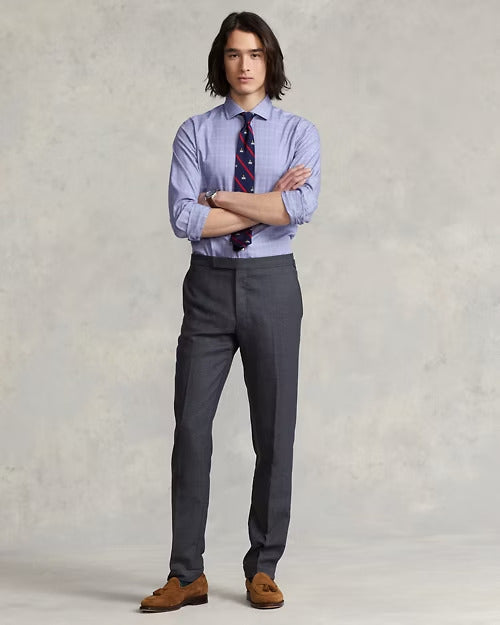 Ralph Lauren Custom Fit Glen Plaid Twill Shirt