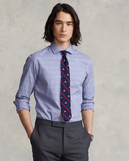 Ralph Lauren Custom Fit Glen Plaid Twill Shirt