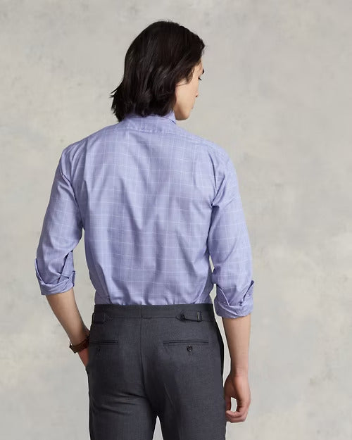 Ralph Lauren Custom Fit Glen Plaid Twill Shirt