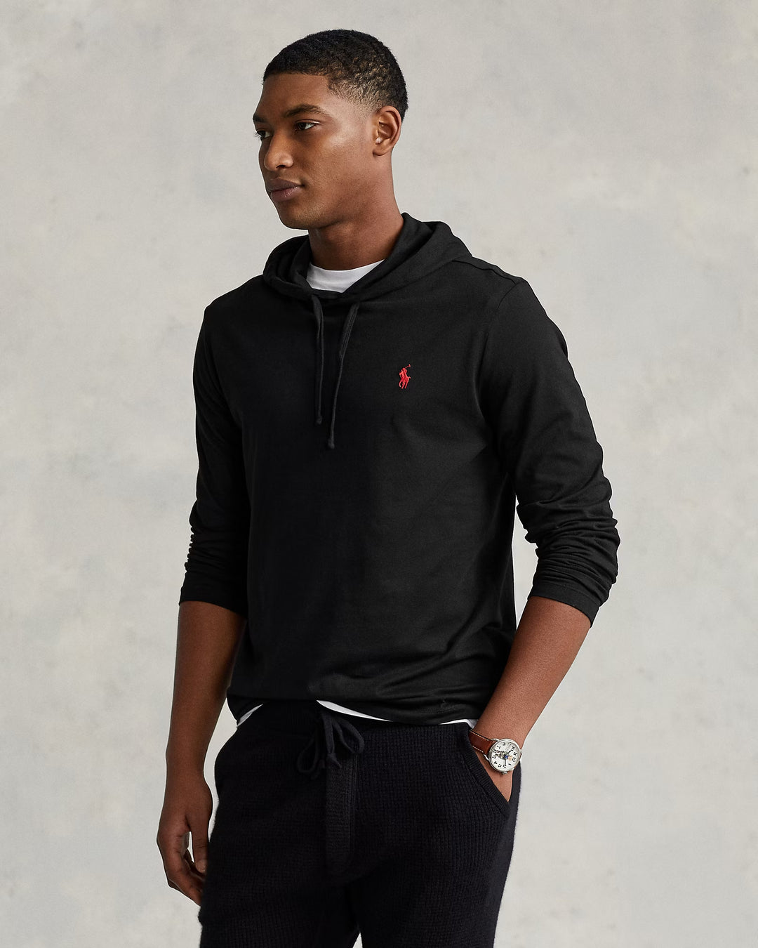 Ralph Lauren Jersey Hooded T-Shirt
