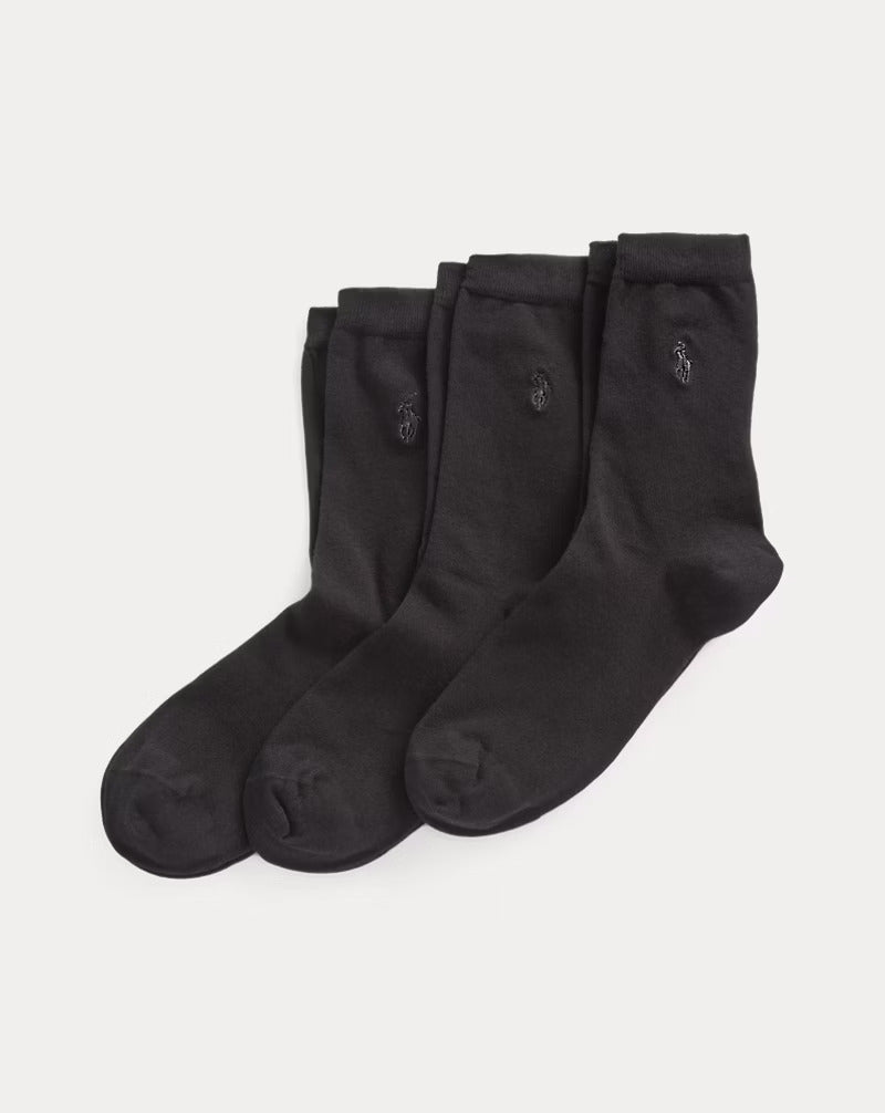 Ralph Lauren Crew Sock 3-Pack