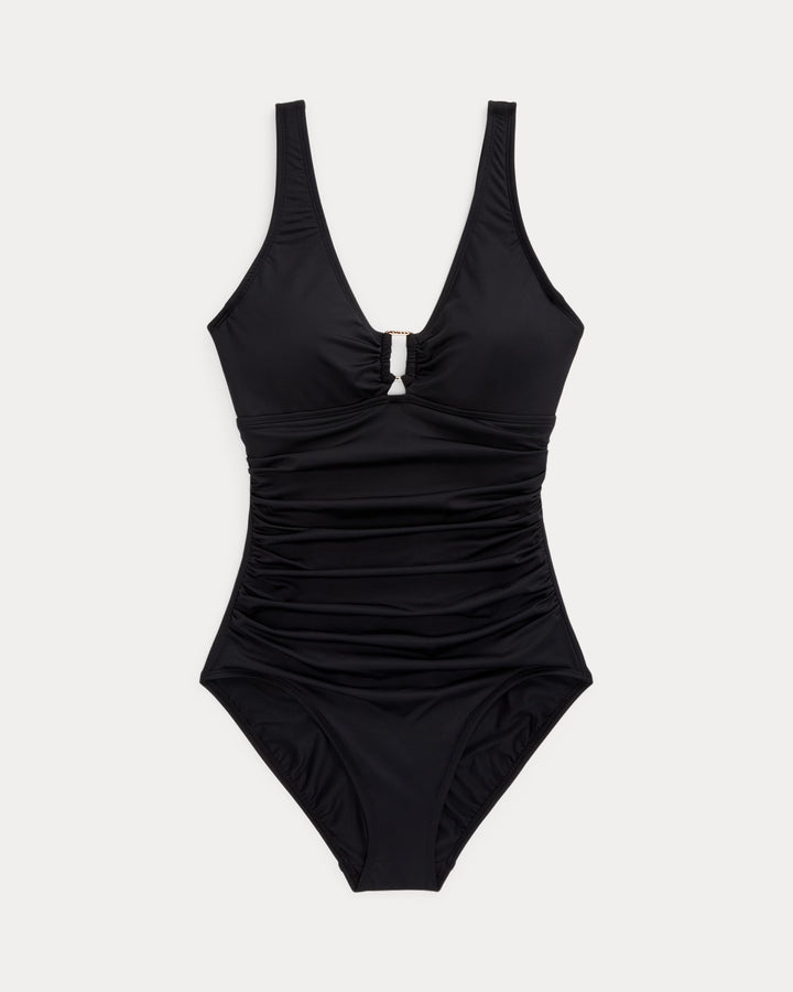 Ralph Lauren Ring-Front One-Piece