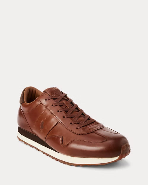 Ralph Lauren Train 85 Leather Sneaker