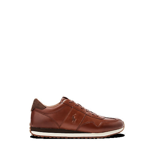 Ralph Lauren Train 85 Leather Sneaker