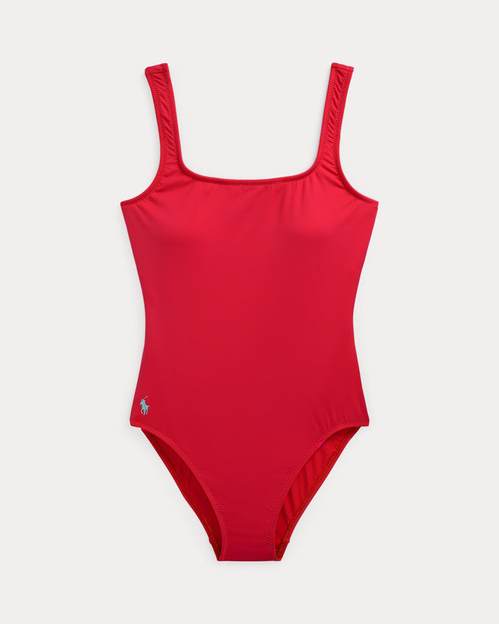 Ralph Lauren Scoopback One-Piece Swimsuit