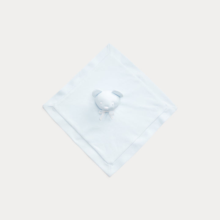 Ralph Lauren Organic Cotton Bear Lovey Blanket