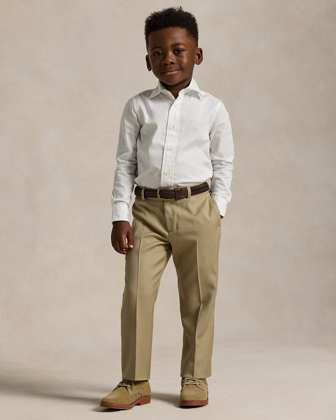 Ralph Lauren Regent Slim Fit Cotton Dress Shirt