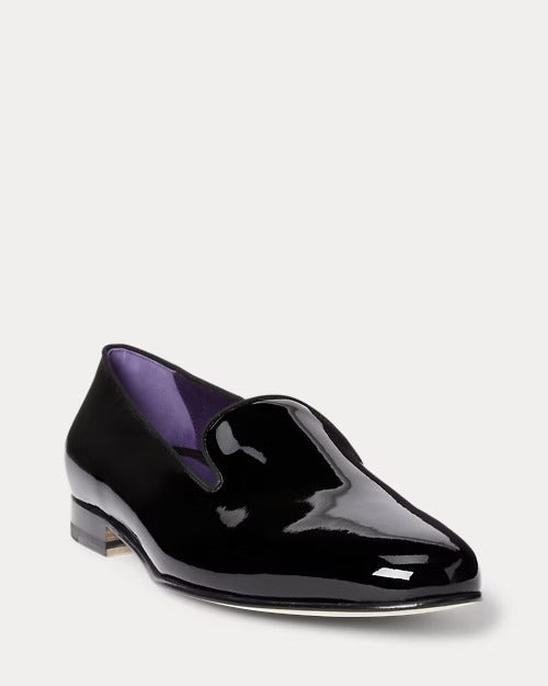 Ralph Lauren Alonzo Patent Calfskin Slipper