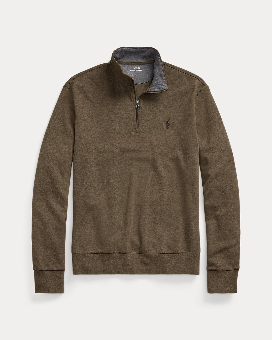 Ralph Lauren Luxury Jersey Quarter-Zip Pullover