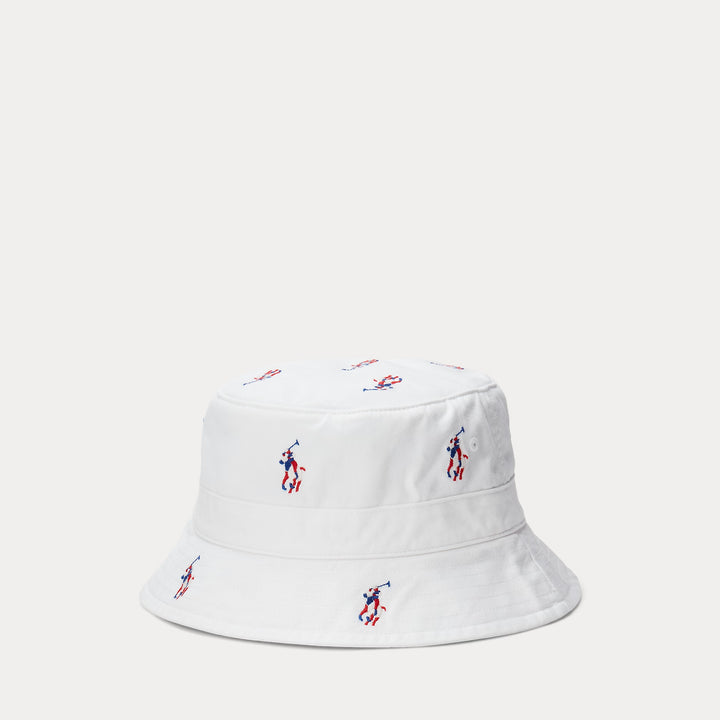 Ralph Lauren Signature Pony Bucket Hat