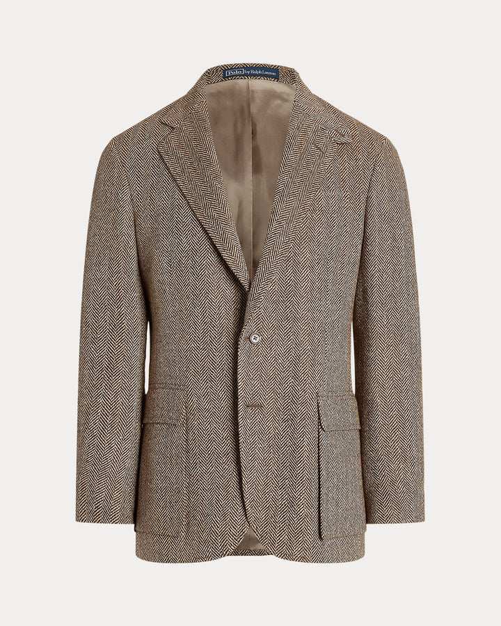 Ralph Lauren The RL67 Linen-Blend Herringbone Jacket