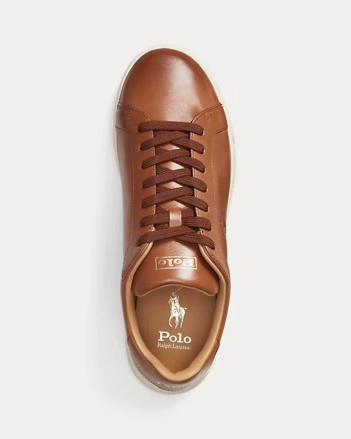 Ralph Lauren Heritage Court II Leather Sneaker