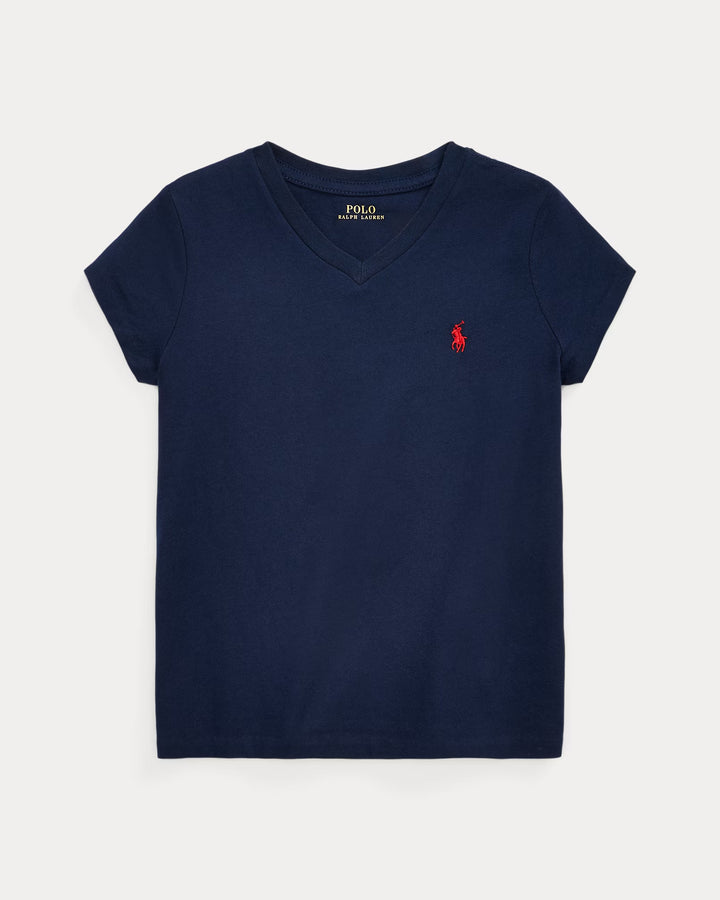 Ralph Lauren Cotton Jersey V-Neck Tee