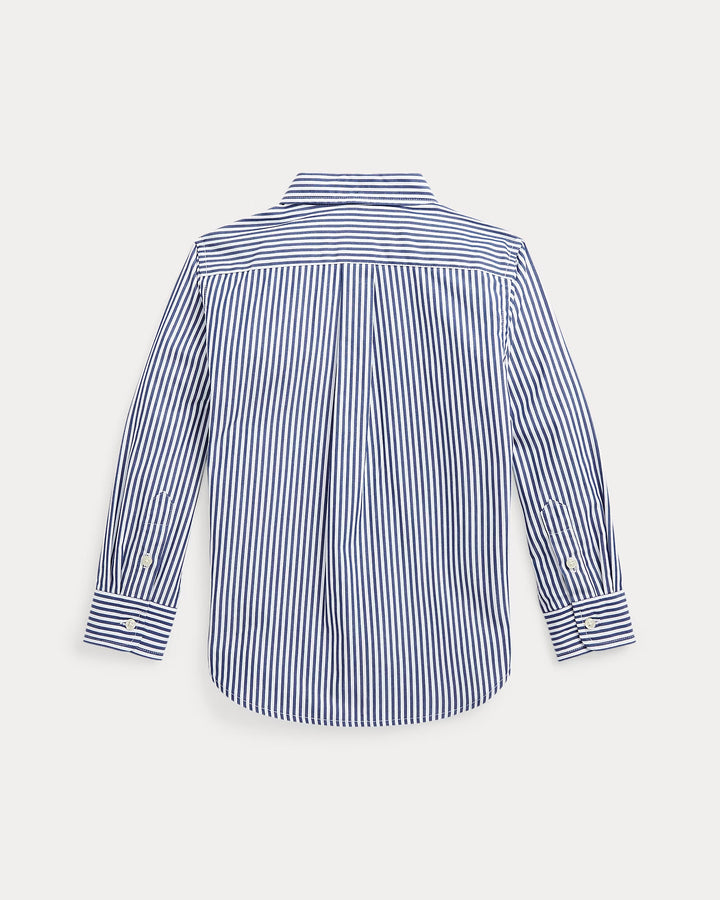 Ralph Lauren Striped Cotton Poplin Shirt
