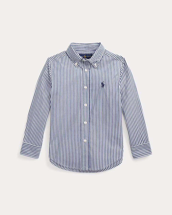 Ralph Lauren Striped Cotton Poplin Shirt