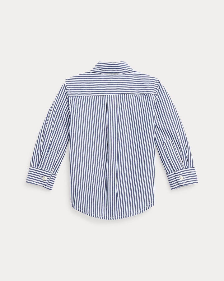 Ralph Lauren Striped Cotton Poplin Shirt