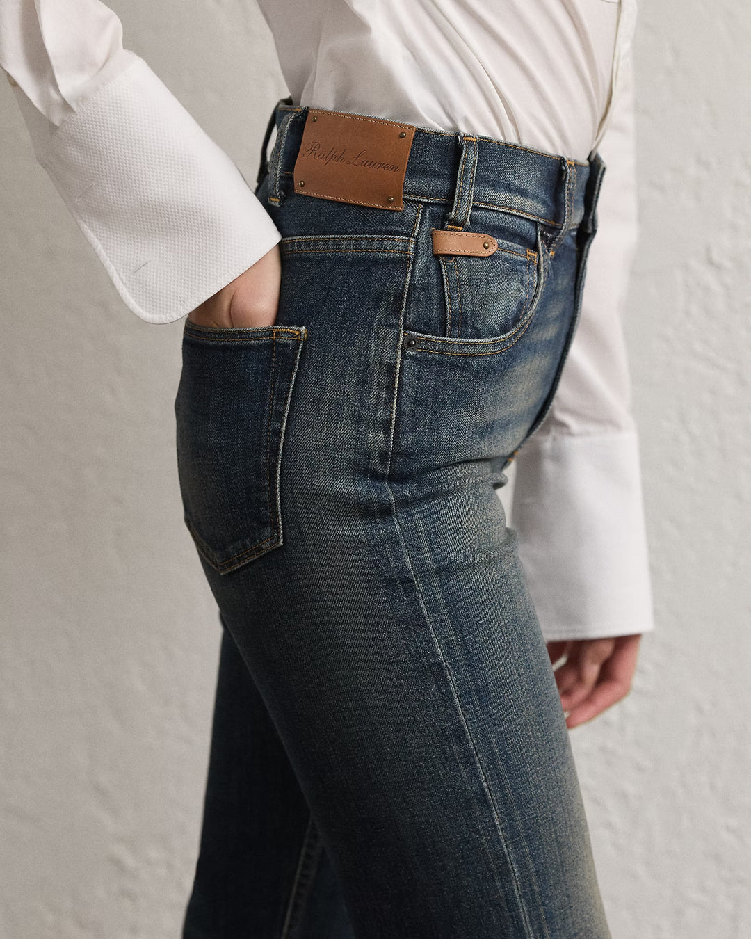 Ralph Lauren Kaida Relaxed Bootcut Jean