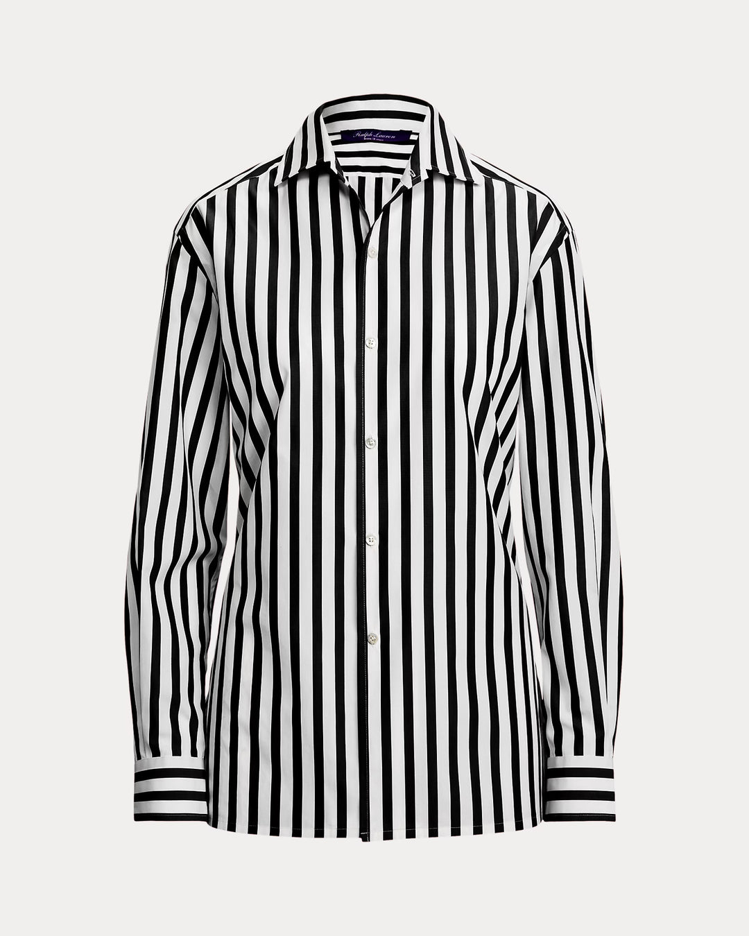 Ralph Lauren Capri Relaxed Fit Striped Cotton Shirt