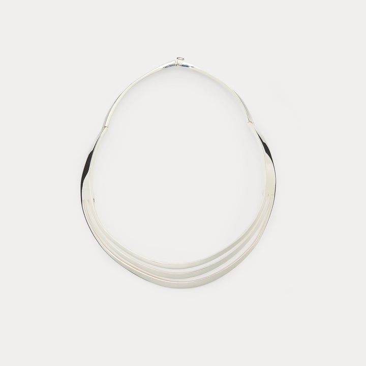 Ralph Lauren Silver-Plated Collar Necklace