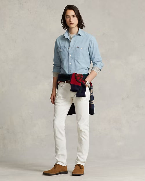 Ralph Lauren Sullivan Slim Distressed Jean