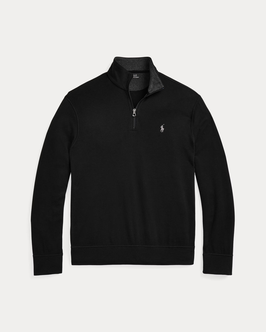 Ralph Lauren Luxury Jersey Quarter-Zip Pullover