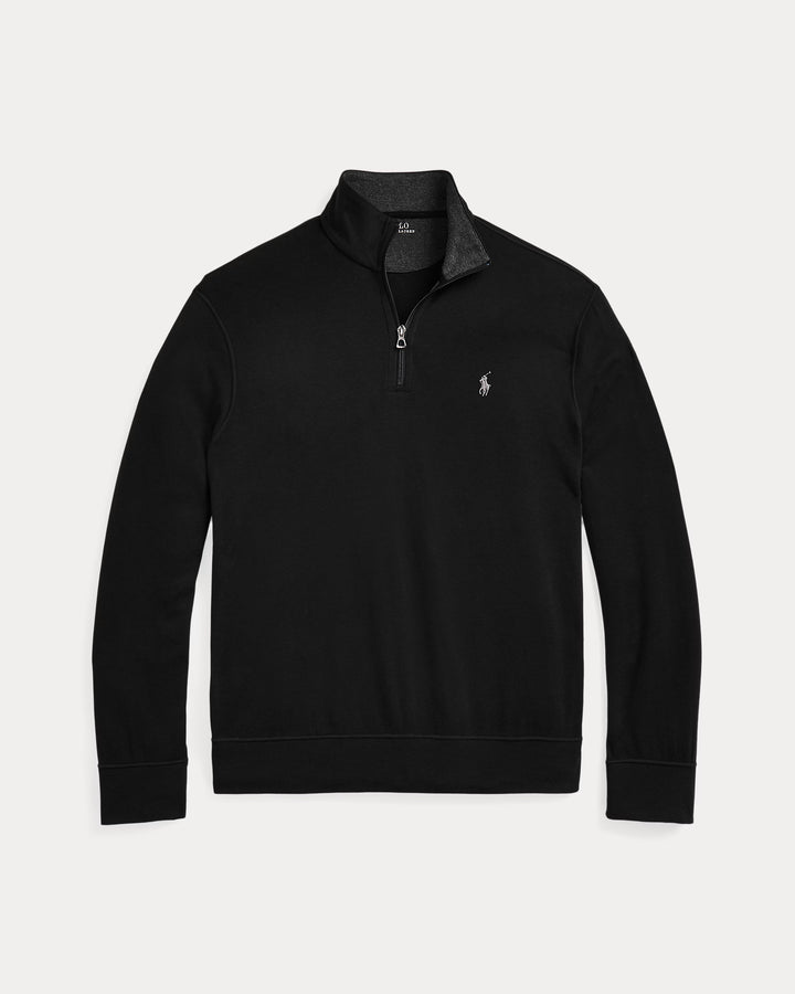 Ralph Lauren Luxury Jersey Quarter-Zip Pullover