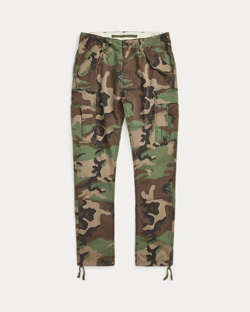 Ralph Lauren Slim Fit Camo Canvas Cargo Pant