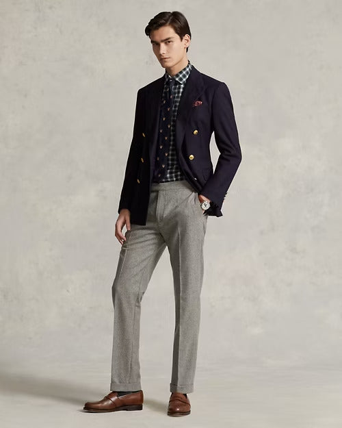 Ralph Lauren Wool Flannel Trouser