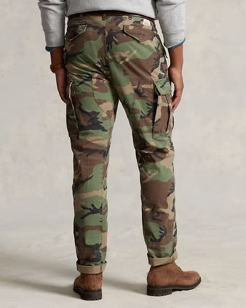 Ralph Lauren Classic Fit Camo Canvas Cargo Pant