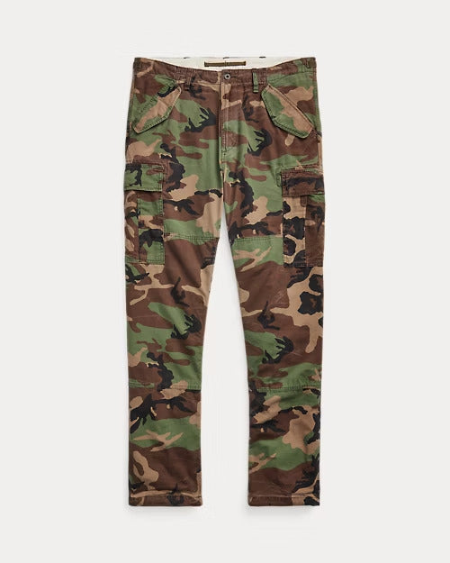 Ralph Lauren Classic Fit Camo Canvas Cargo Pant